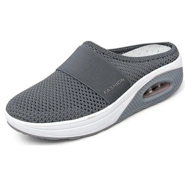 Orthopedische Dames Sneakers met Luchtkussen Demping Mesh Ademend Wandelschoenen Antislip Maat 35-42
