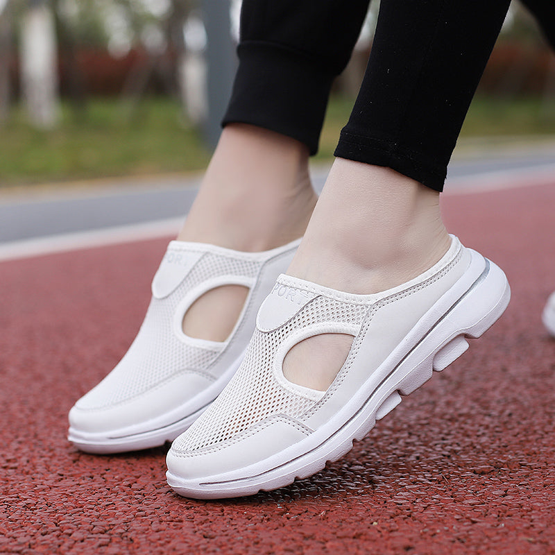 Orthopedische Instapslippers voor Heren - Ademend Mesh - Brede Pasvorm - Ergonomische EVA Zool - Casual Comfort voor Dagelijks Gebruik