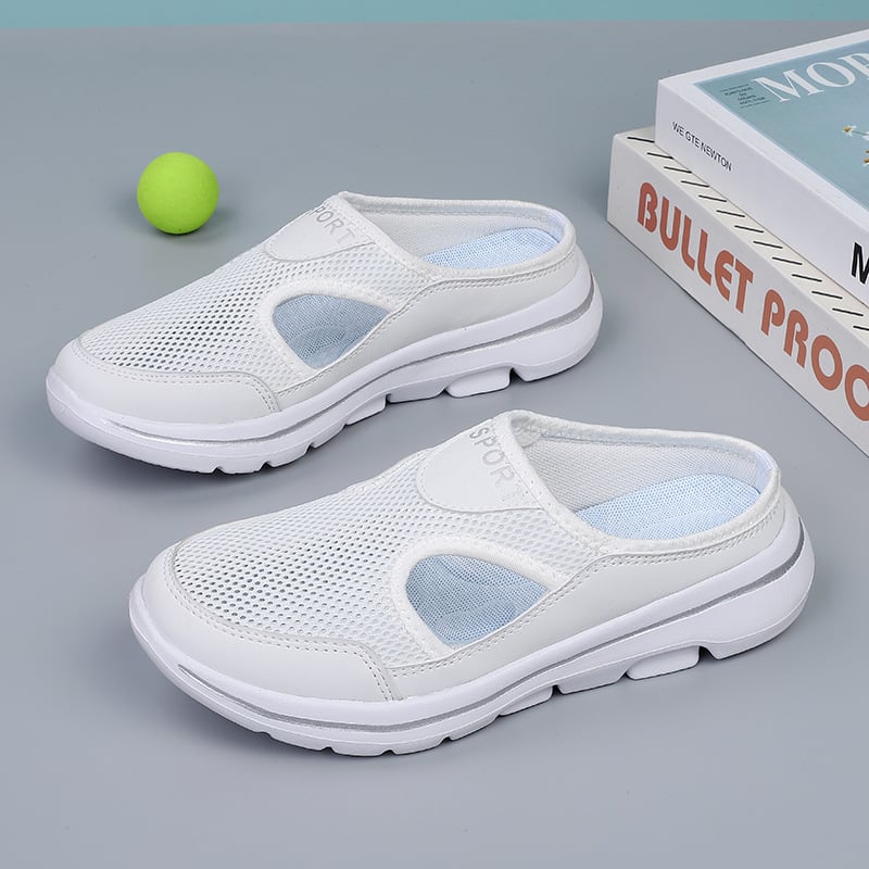 Orthopedische Instapslippers voor Heren - Ademend Mesh - Brede Pasvorm - Ergonomische EVA Zool - Casual Comfort voor Dagelijks Gebruik