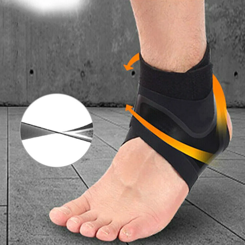 Verstelbare Enkelbrace met Compressie voor Optimale Ondersteuning bij Enkelklachten Blessures en Sportblessures