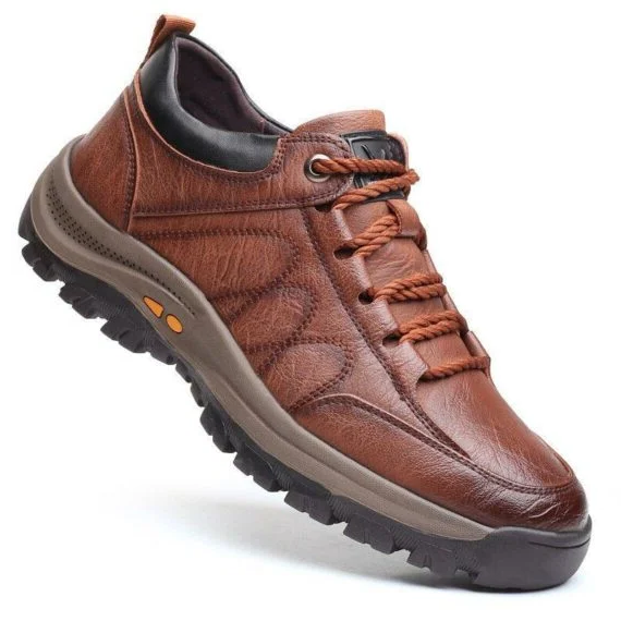 Handgestikte Herenschoenen met Voetboogondersteuning en Antislip Zool voor Optimaal Loopcomfort en Dagelijks Gebruik