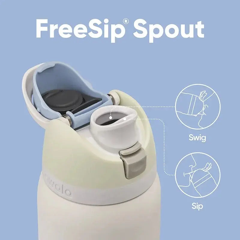 Roestvrijstalen Waterfles 710ml met FreeSip Spout - Lekvrij & 24u Koud - Ideaal voor Sport & Reizen