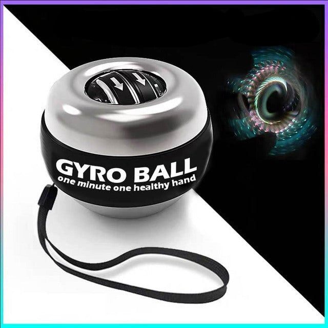 Gyroscoop Polstrainer LED Weerstand 32kg Onderarm Grip Kracht Training Bal Fitness Spierversterking Thuis