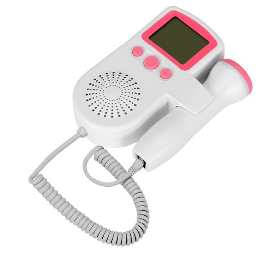Draagbare Foetale Doppler Monitor voor Zwangeren - Luister naar Baby's Hartslag Thuis - Veilige Prenatale Monitoring