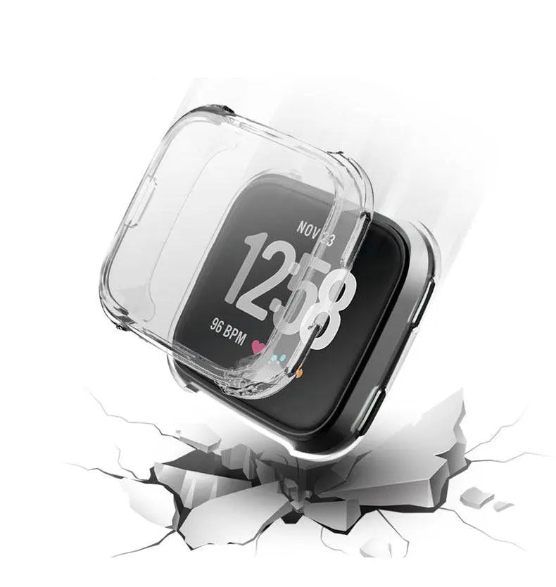 Smartwatch Beschermhoes met Geïntegreerde Schermbescherming voor Fitbit Versa 2 Volledig Rondom Beschermd