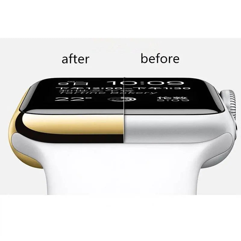 Beschermhoesje Smartwatch 40mm 44mm Gehard Glas Polycarbonaat Schermbeveiliging Horloge Accessoire Case