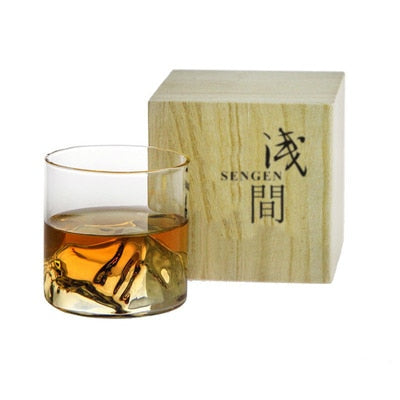 Kristallen Whiskeyglas met Japans Design - Luxe & Tijdloos