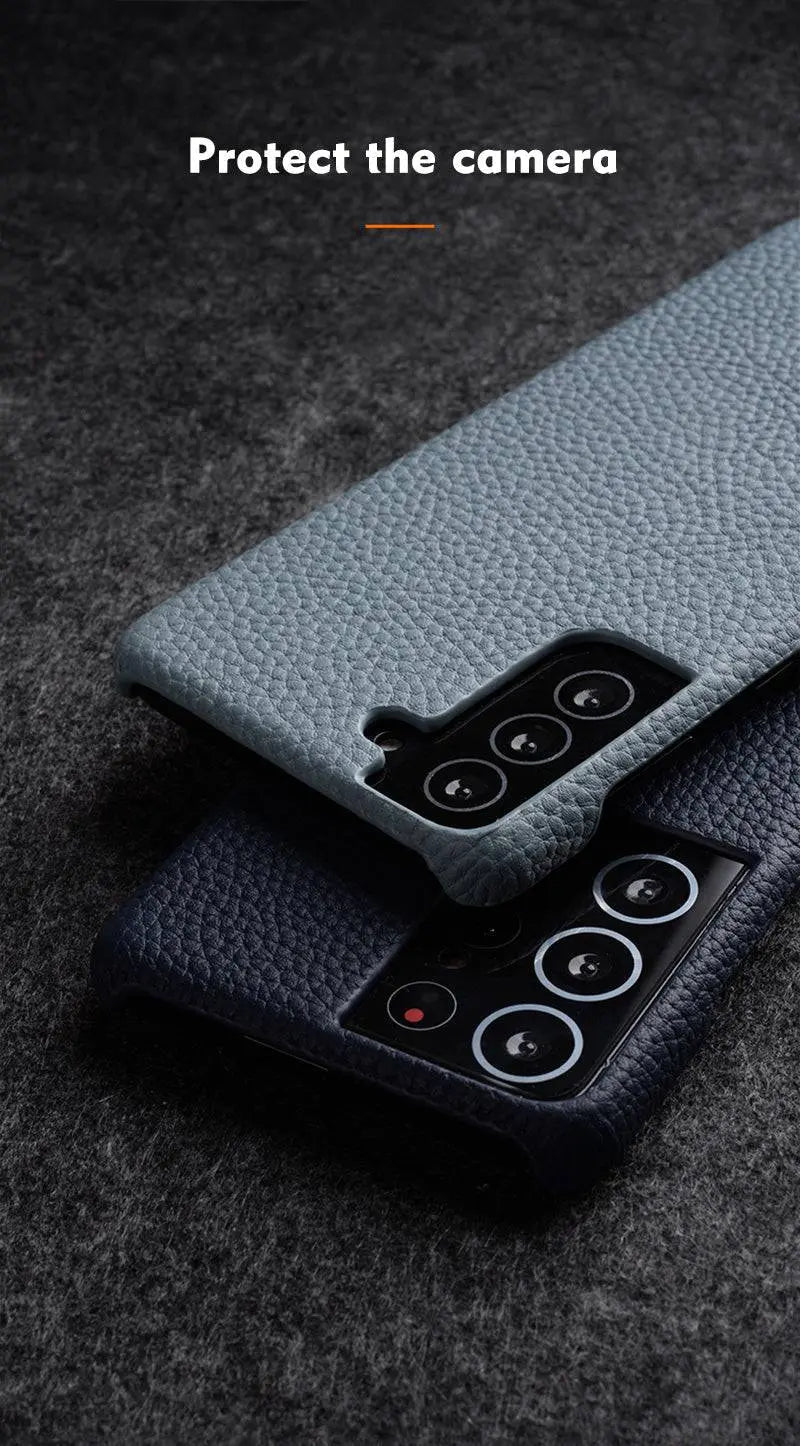 Lederen Telefoonhoesje met Kaartvakjes voor Samsung Galaxy S22 S21 S20 Ultra Plus Stijlvolle Bescherming