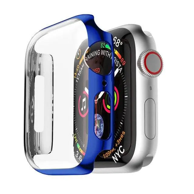 Beschermhoes voor Smartwatch 44mm 40mm 42mm 38mm Series 1-4 Zilver Zwart Rosé Goud Blauw Horloge Accessoire