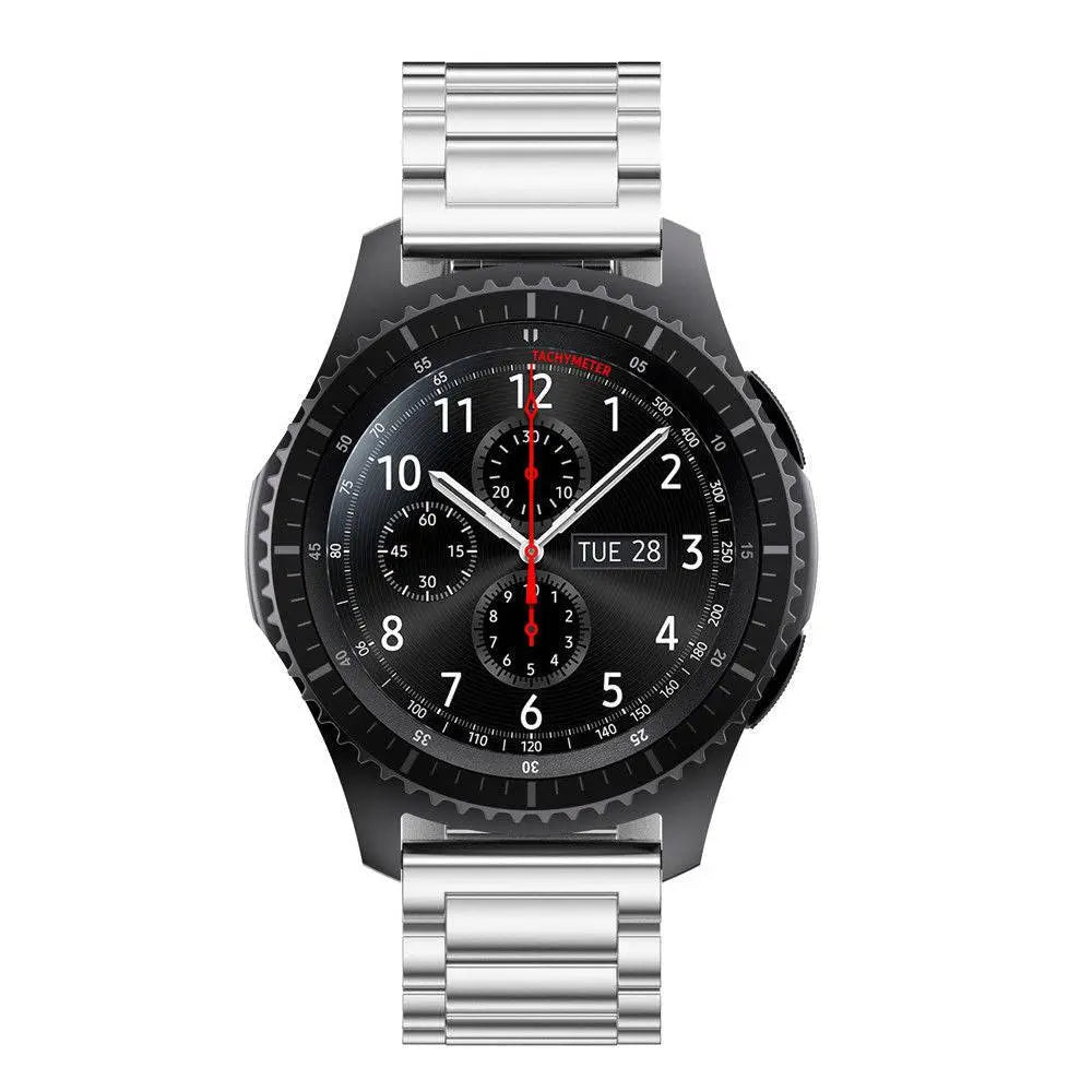 Roestvrijstalen Smartwatch Bandje 18mm 20mm 22mm 23mm Verstelbaar Metalen Horlogeband Premium Universeel