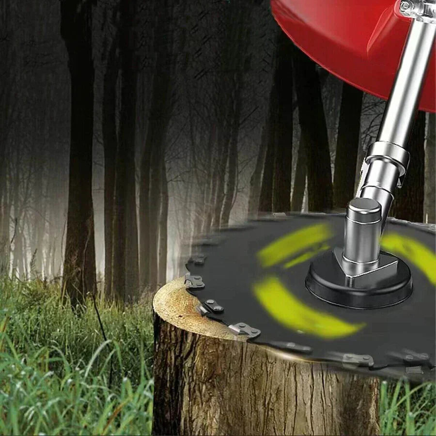 Kantenmaaier Oprit en Gazonranden Stalen Maaiblad 23cm Grastrimmer Opzetstuk Tuinonderhoud