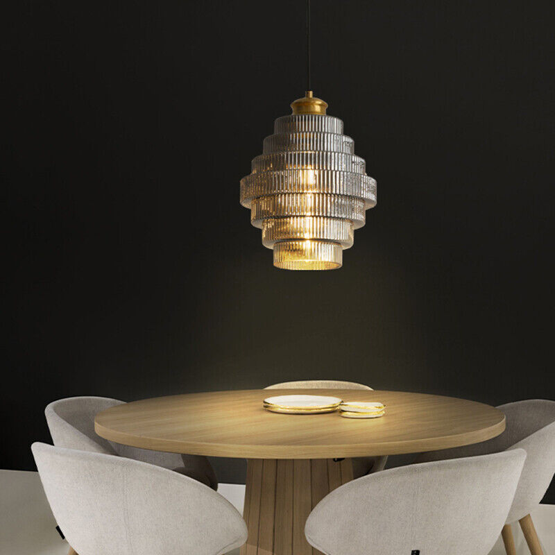 Glazen Hanglamp met Metalen Flessendesign E27 Fitting Diameter 22cm voor Keuken Eetkamer Woonkamer Verlichting