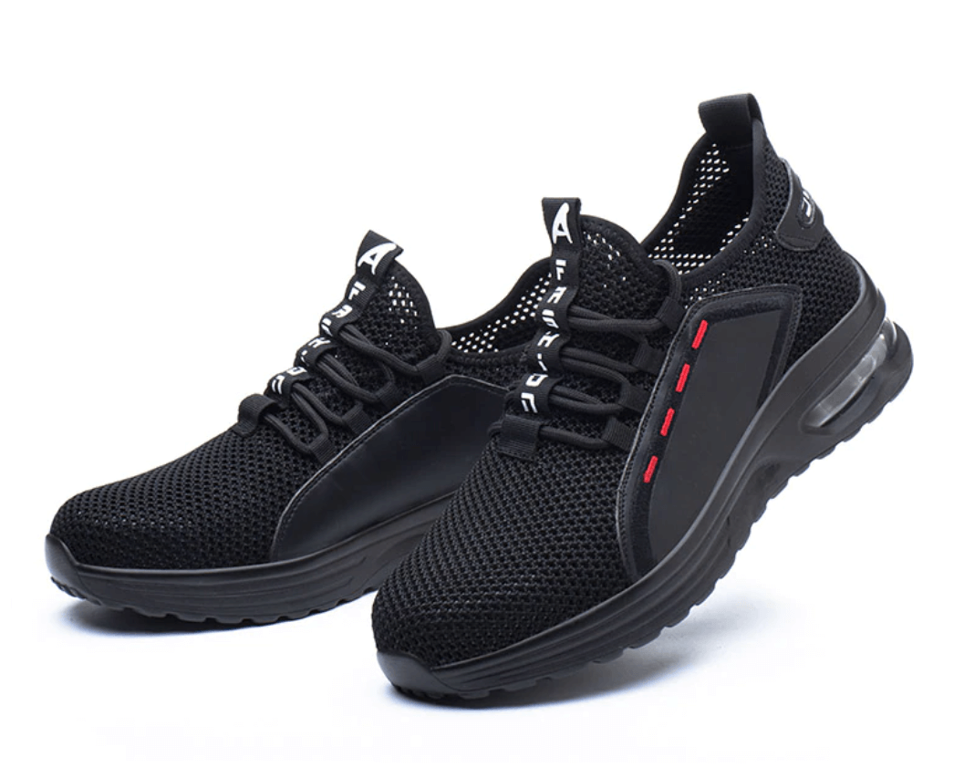 Veiligheidsschoenen Stalen Neus Heren Werkschoenen S3 Antislip Ademend Mesh Sportief Design Veiligheid