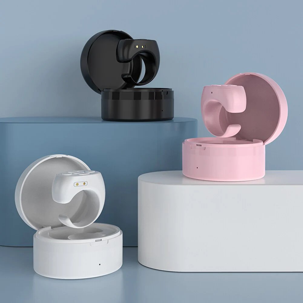 Bluetooth Scrollring voor Handsfree Bladeren Scrollen Zwart Wit Roze Smartphones Tablets Mobiele Apparaten