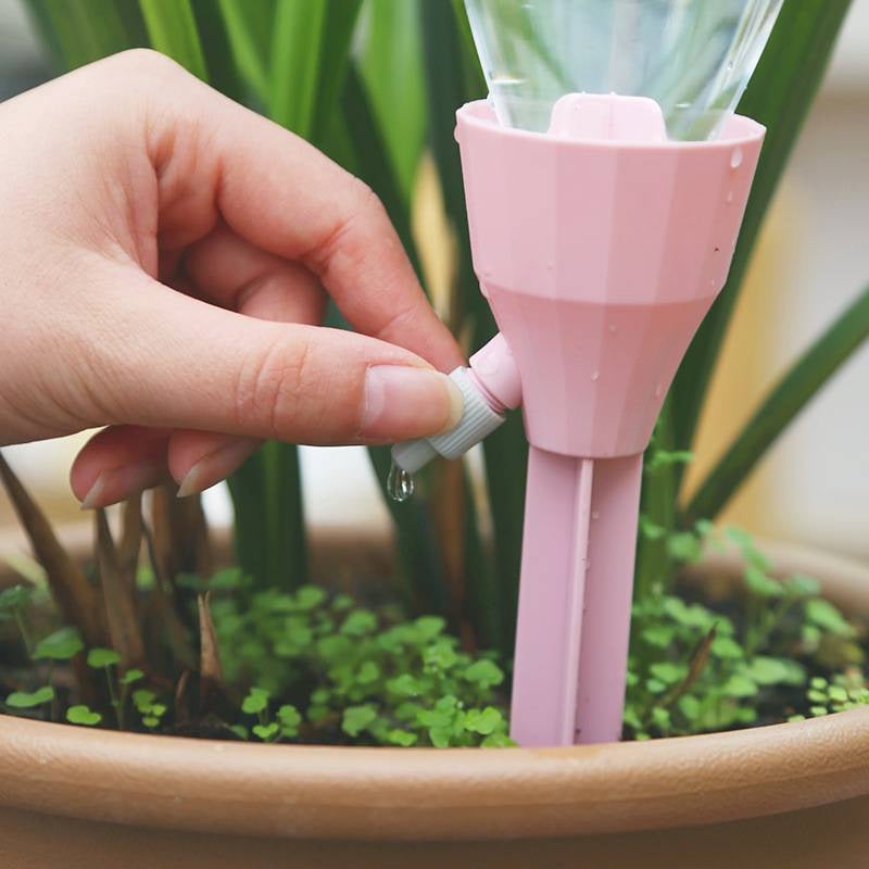 Zelfbevloeiende Plantensteker Set - Automatische Watergift voor Kamerplanten | Plantverzorging op Vakantie