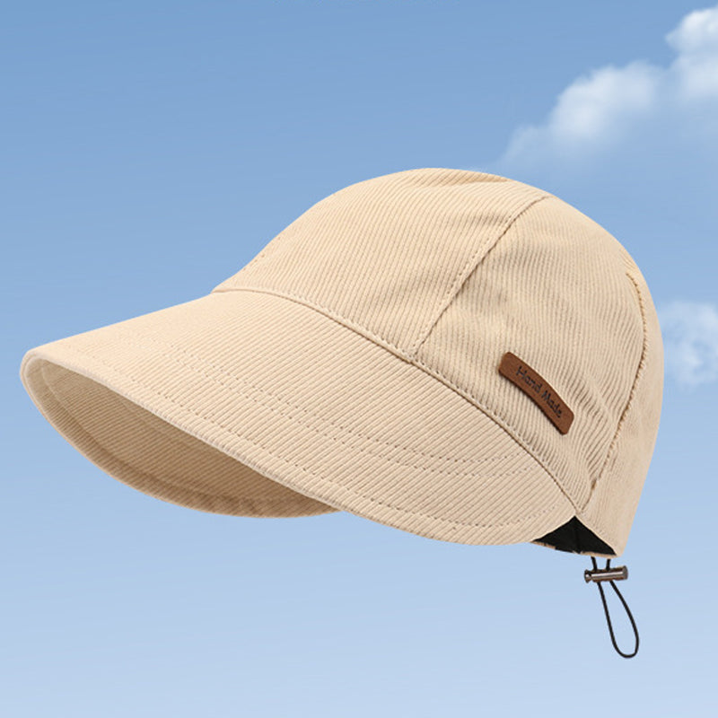 Opvouwbare Zonnehoed met UV-Bescherming voor Dames - Ademend & Verstelbaar - Beige, Zwart, Khaki