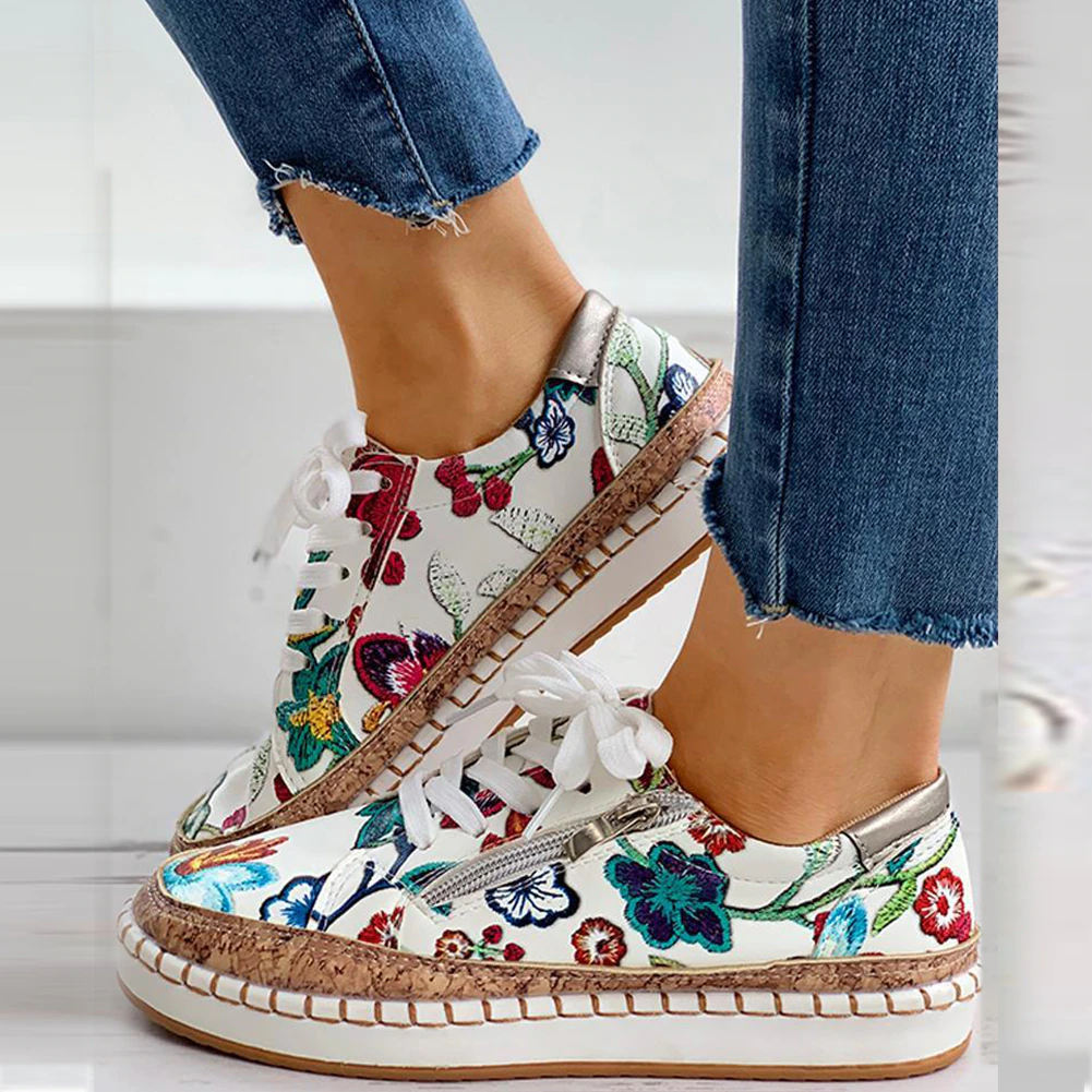 Dames Instapschoen Ergonomisch Ademend Antislip Dubbele Demping Casual Loafer Comfortabel EU 35-43 Dagelijks
