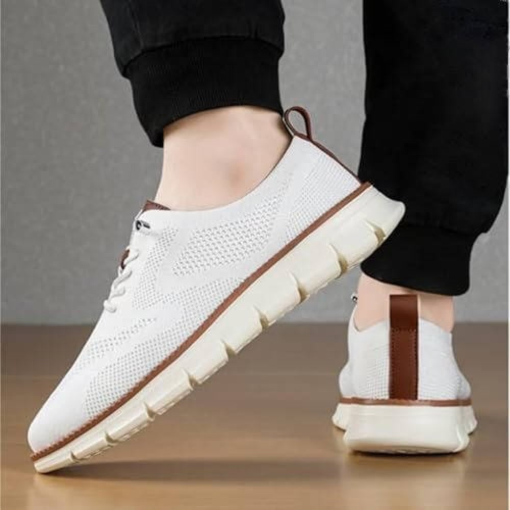Sportieve Dames Sneakers Ademend Comfort Brede Pasvorm Antislip Zool Dagelijks Wandelschoenen Casual