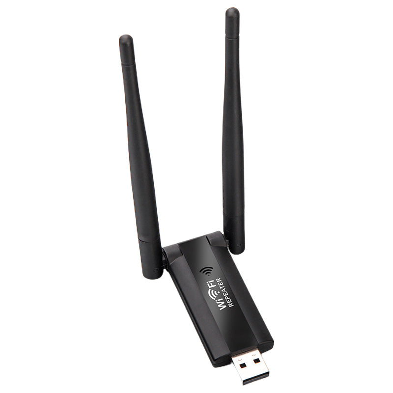WiFi Repeater 300Mbps - Verbetert je Draadloze Netwerkbereik - USB-Gevoed - Compact & Draagbaar