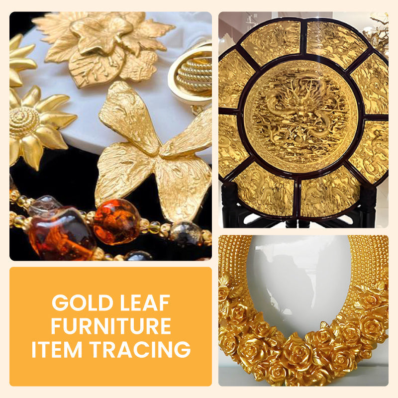 Metallic Verfafwerking Goud & Zilver 200g Waterbasis voor Decoratie Meubels Muren DIY Projecten Wonen