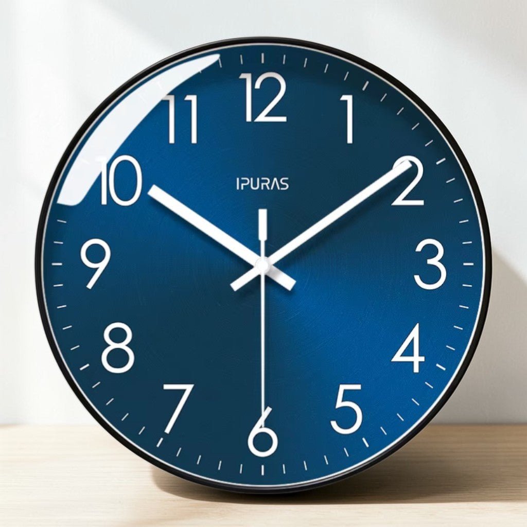 Wandklok Stille Quartz Beweging 25cm 30cm Zwart Goud Minimalistisch Modern Design voor Woonkamer Kantoor