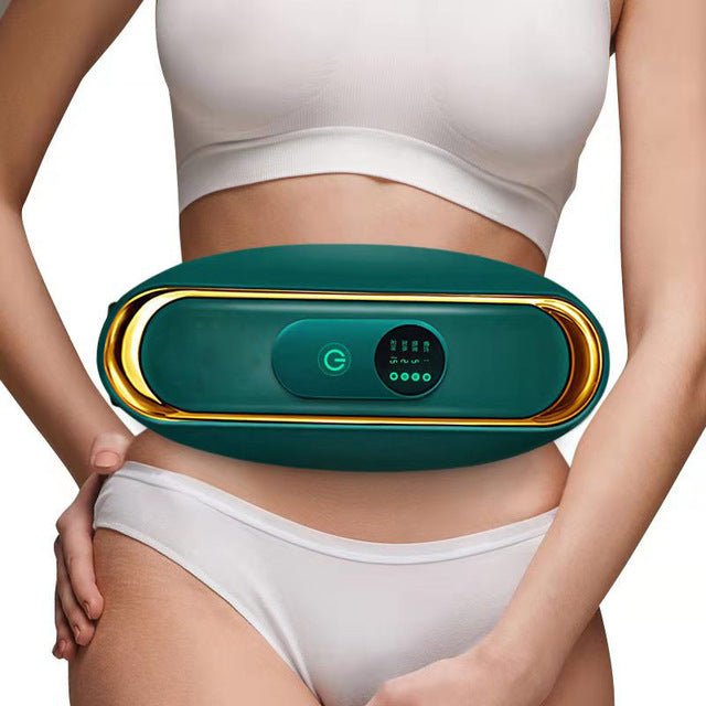 Elektrische Buikmassagegordel met Trilling Warmte en Ontspanning voor Thuis Wellness en Spierherstel