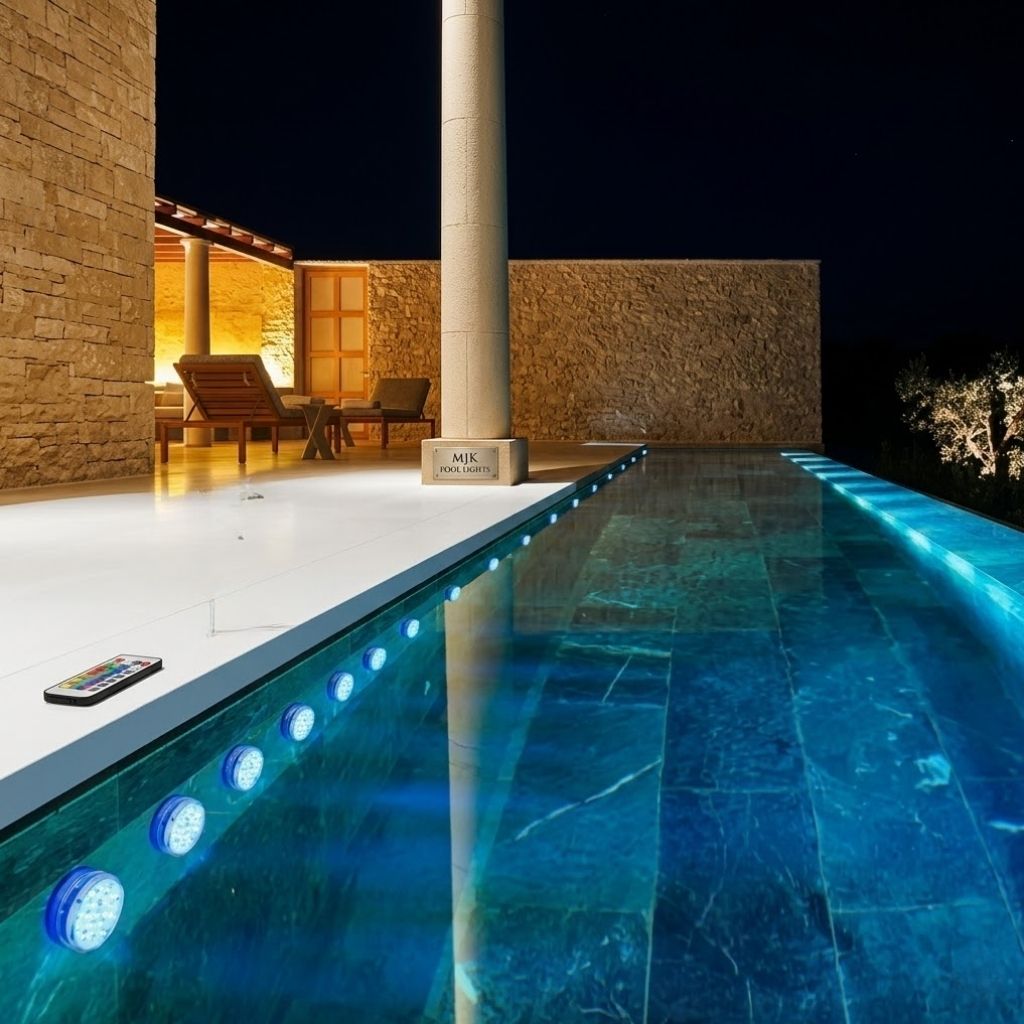 Onderwaterlamp LED Zwembad RGB met Afstandsbediening 13 Kleuren Waterdicht IP68 Decoratieverlichting