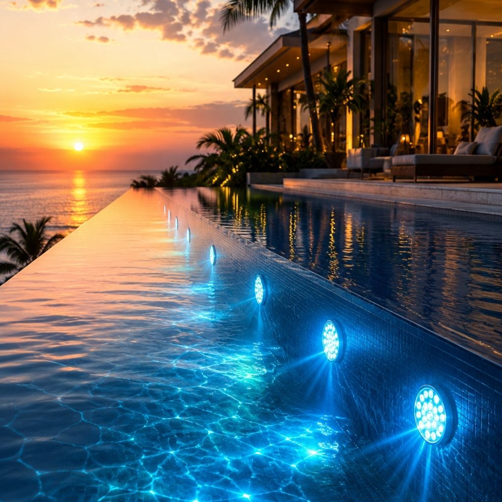 Onderwaterlamp LED Zwembad RGB met Afstandsbediening 13 Kleuren Waterdicht IP68 Decoratieverlichting