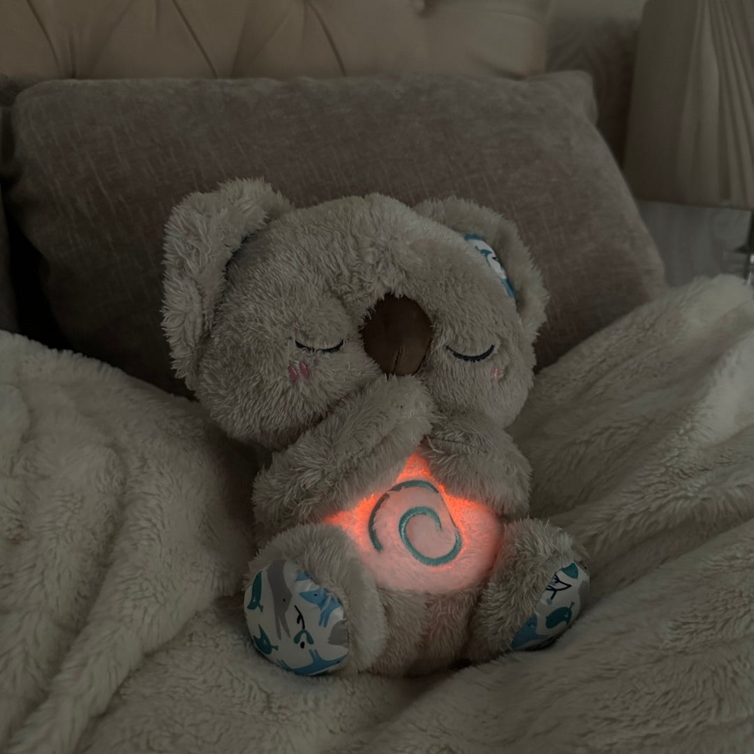 Koala Ademhalingsspeelgoed met Nachtlampje en Slaapbegeleiding voor Rust en Ontspanning