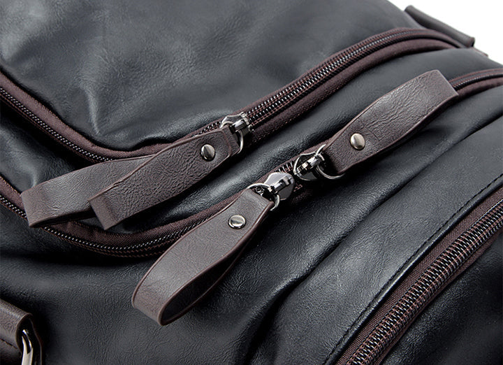 Leren Reistas Handbagage Weekendtas Premium PU-Leer Waterbestendig Krasvrij Duurzaam Reisaccessoire Vintage