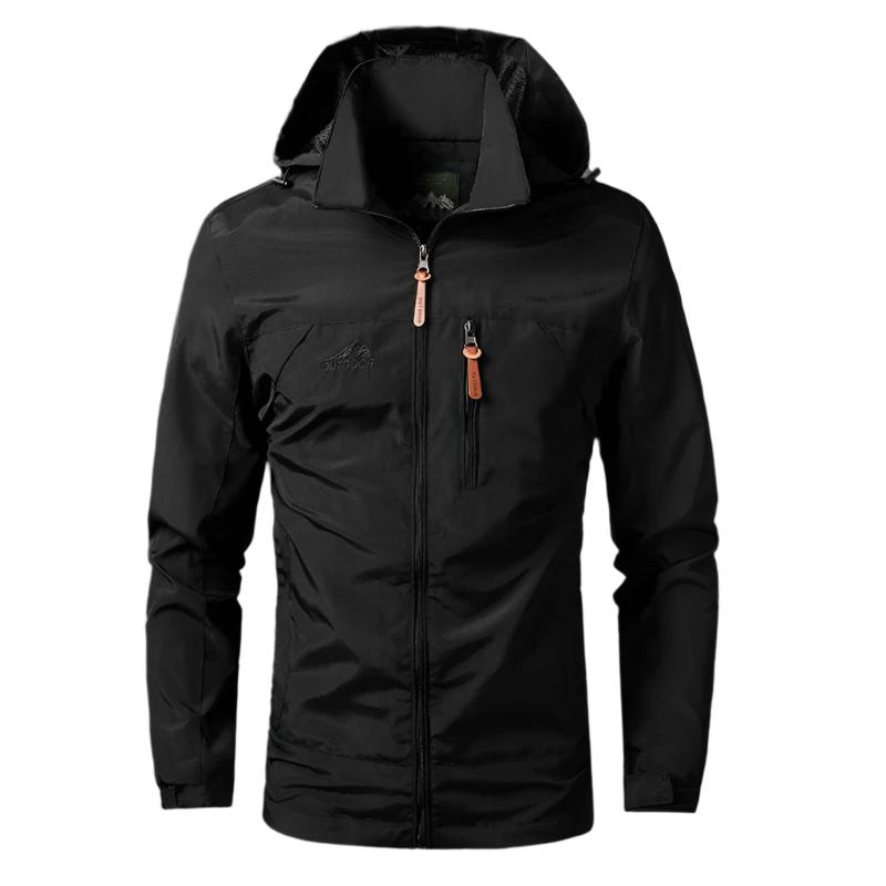 Weerbestendige herenjack voor outdoor - Wind- en waterdicht - All-weather bescherming