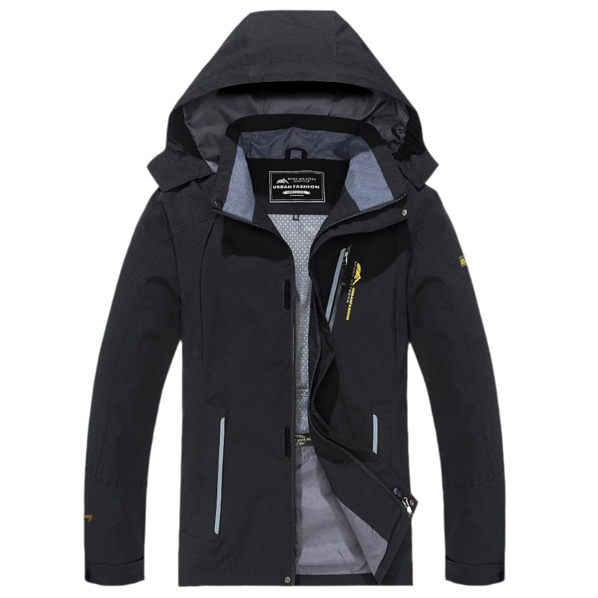 Waterdichte Outdoorjas Heren Winddicht Ademend Wandeljas Functioneel Outdoor Trek Meerdere Kleuren S-4XL