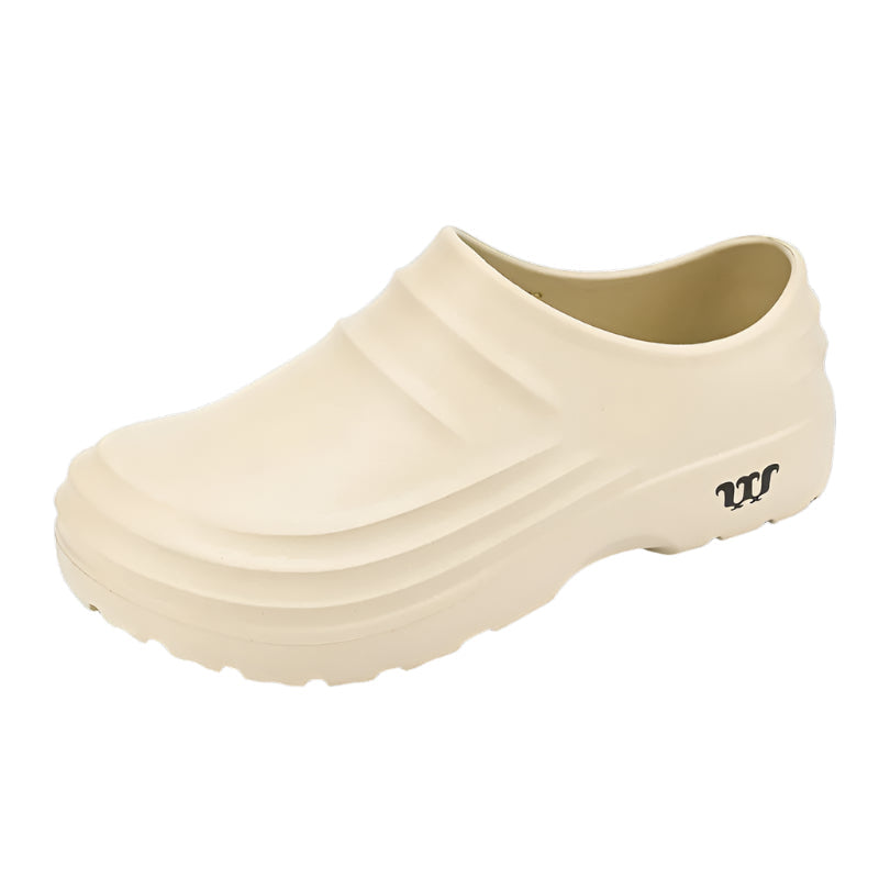 Antislip Werkschoenen voor Professionals - Oliebestendige Slip-On Koksschoenen voor Heren en Dames - Lichtgewicht Veiligheidsschoenen Keuken Zomer