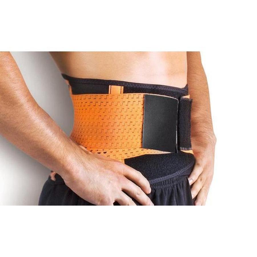 Afslankgordel Buiktrainer Heren Zweet Ondersteuning Thermoband Neopreen Sport Fitness Workout Sauna Effect