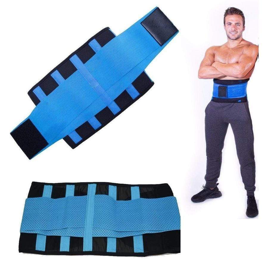 Afslankgordel Buiktrainer Heren Zweet Ondersteuning Thermoband Neopreen Sport Fitness Workout Sauna Effect
