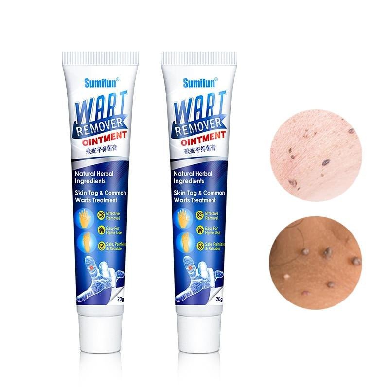 Huidverzorgende Gel tegen Wratten en Huiduitstulpingen 20ml met Plantaardig Extract voor Zachte Huid