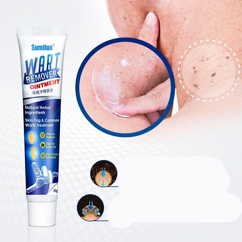 Huidverzorgende Gel tegen Wratten en Huiduitstulpingen 20ml met Plantaardig Extract voor Zachte Huid