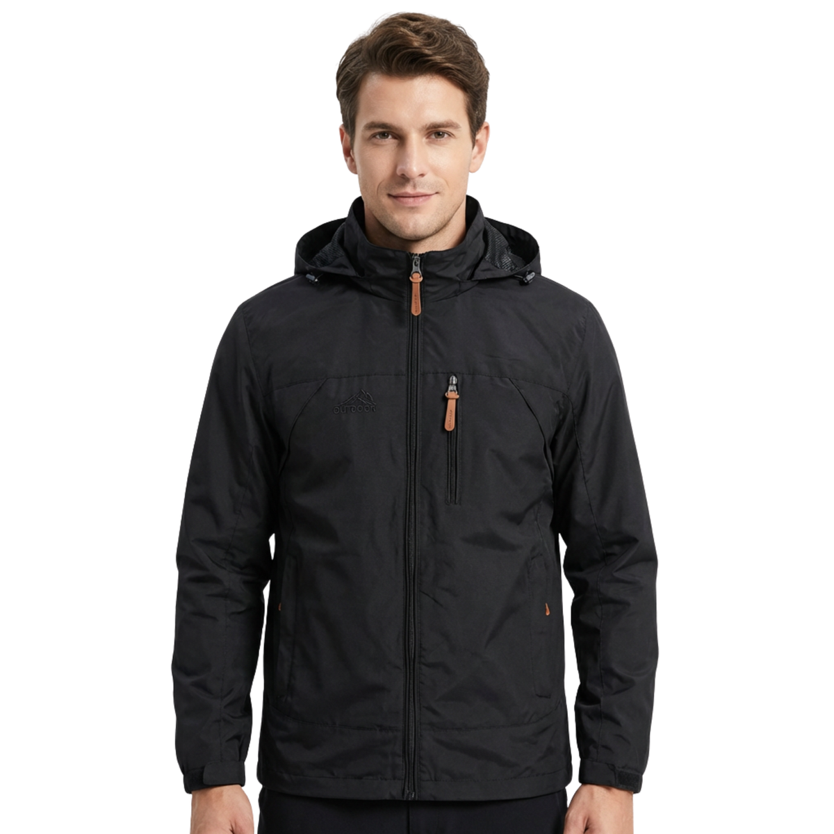 Weerbestendige herenjack voor outdoor - Wind- en waterdicht - All-weather bescherming