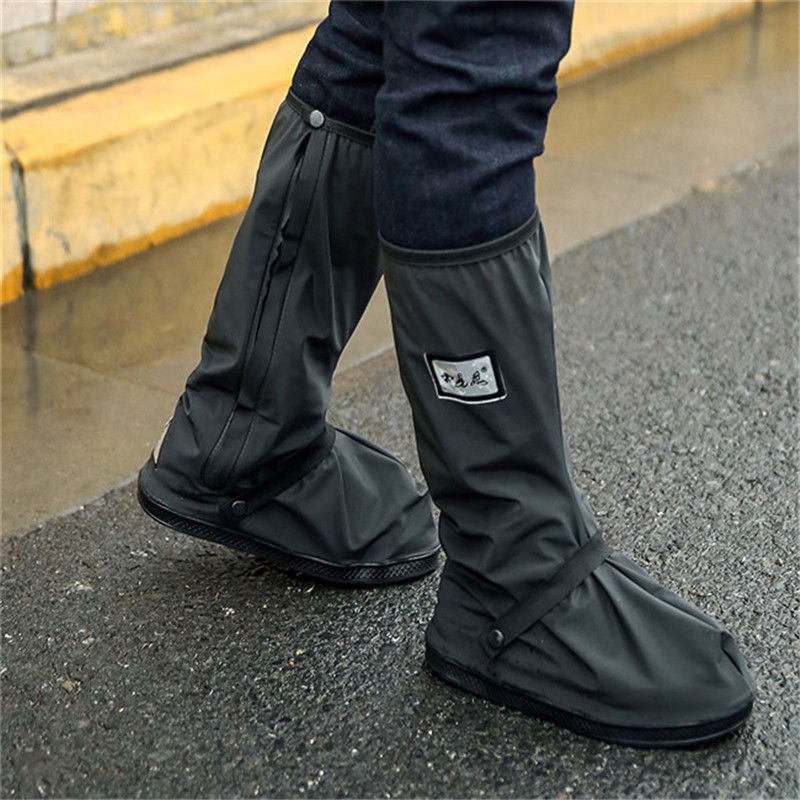 Waterdichte Overschoenen met Reflector Antislip Zool Regenbescherming Herbruikbare Schoenhoezen Outdoor