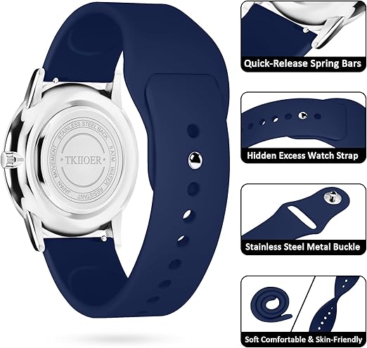 Waterdicht Verpleegkundige Horloge met Clip - 12/24-uurs Tijdweergave en Lichtgevende Wijzerplaat