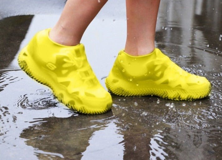 Waterbestendige Siliconen Schoenovertrekken - Herbruikbaar, Opvouwbaar & Antislip voor Regen & Sneeuw
