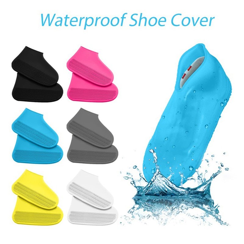 Waterbestendige Siliconen Schoenovertrekken - Herbruikbaar, Opvouwbaar & Antislip voor Regen & Sneeuw