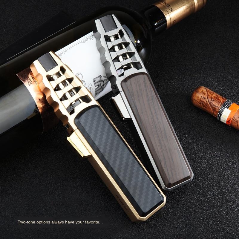 Windbestendige Torch Aansteker met Verstelbare Vlam 1300°C voor Outdoor BBQ Kampvuur Kaars Koken Camping