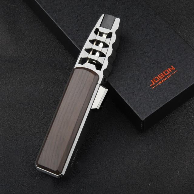 Windbestendige Torch Aansteker met Verstelbare Vlam 1300°C voor Outdoor BBQ Kampvuur Kaars Koken Camping