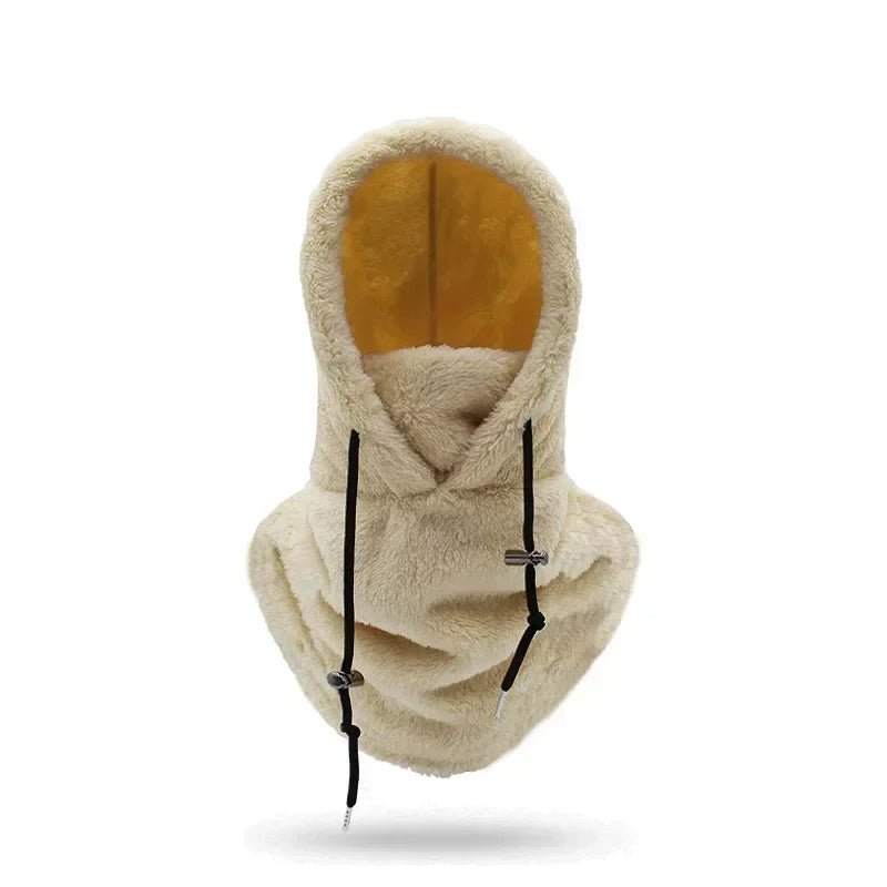 Sherpa Fleece Bivakmuts Winddicht Thermisch Skimas Verstelbaar Unisex Winteraccessoire voor Fietsen Outdoor