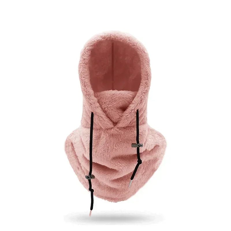 Sherpa Fleece Bivakmuts Winddicht Thermisch Skimas Verstelbaar Unisex Winteraccessoire voor Fietsen Outdoor