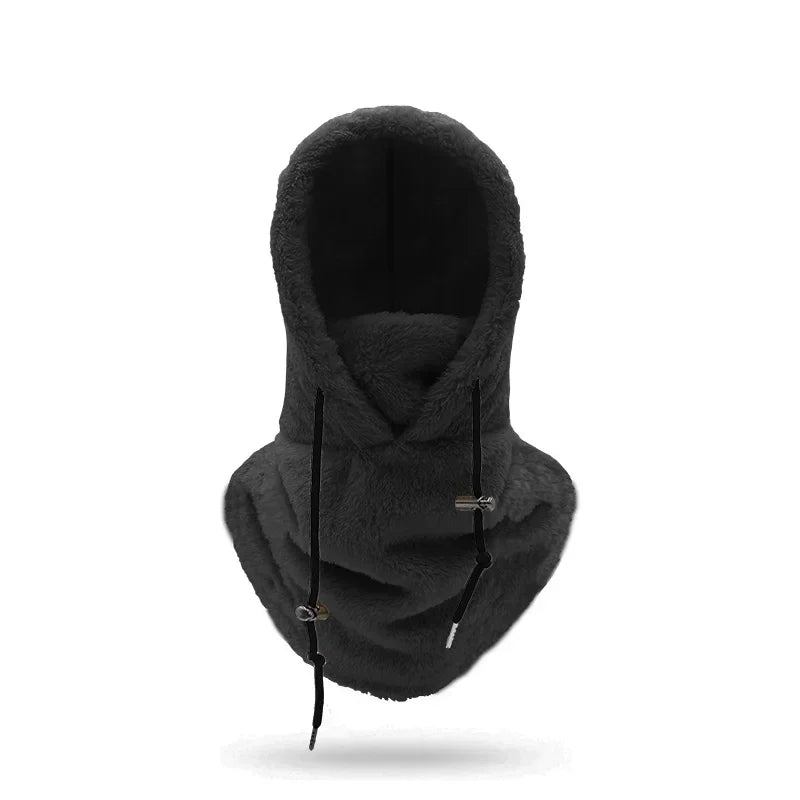 Sherpa Fleece Bivakmuts Winddicht Thermisch Skimas Verstelbaar Unisex Winteraccessoire voor Fietsen Outdoor