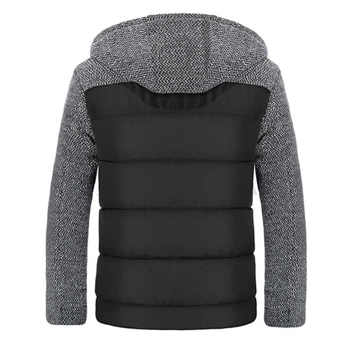 Fleece Winterjas met Warme Voering Waterafstotend Zwart Outdoorkleding voor Wandelen Camping Heren en Dames